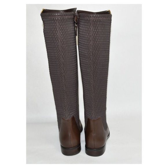 New! Cole Haan 'Rockland' Tall Brown Leather Boot Size 6 B MSRP $298 W00211 T2 - Picture 6 of 8